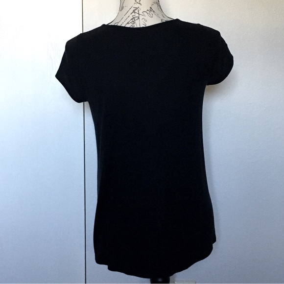 Hollister soft ribbed viscose blend lace up t-shirt - Picture 4 of 6